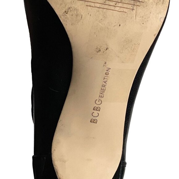 BCBGeneration Women's Black Ankle Strap Pumps Sz 7M - Picture 6 of 10